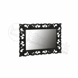 Зеркало Pionia 1000*800 черное