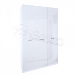 Спальня Белла глянец белый 3Д без зеркал